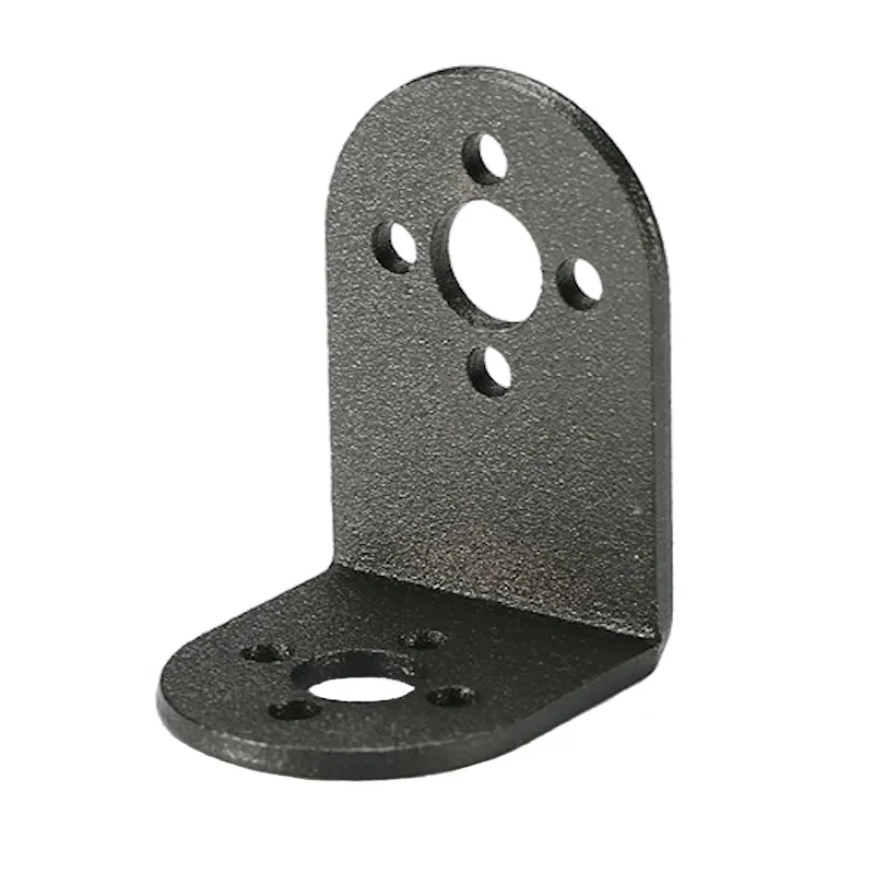 Support de servo en aluminium léger en forme de L