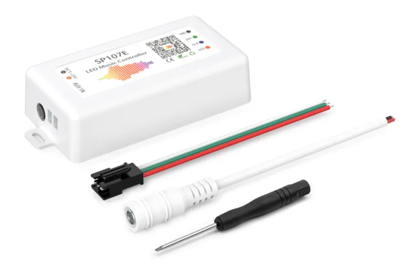 Contrôleur de lumière disco pour bande LED RGB WS2812 SP107E