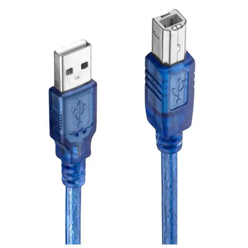Câble USB-A vers USB-B 1.5 mètre (pour Arduino UNO et MEGA)