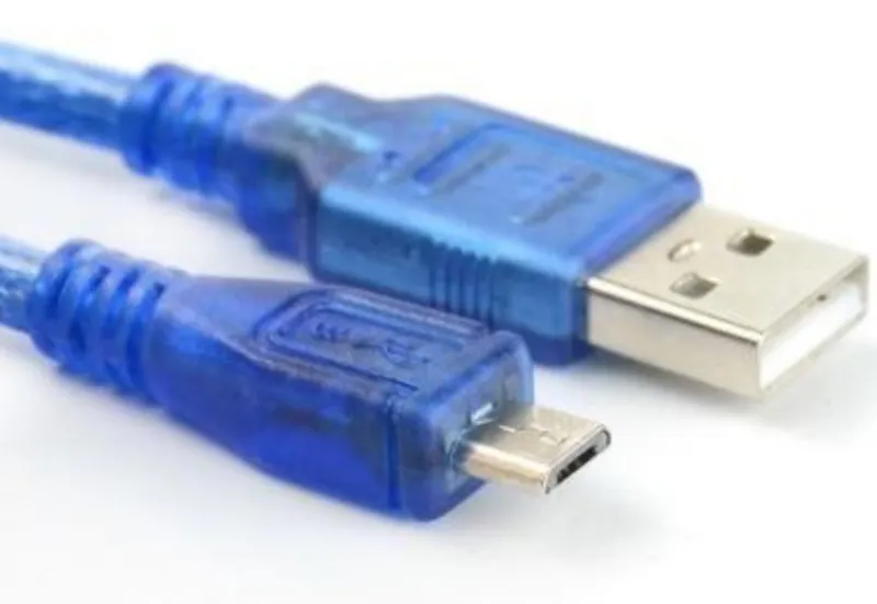 Câble USB-A vers Micro-USB 1 mètre (pour ESP8266, ESP32 et Wemos)