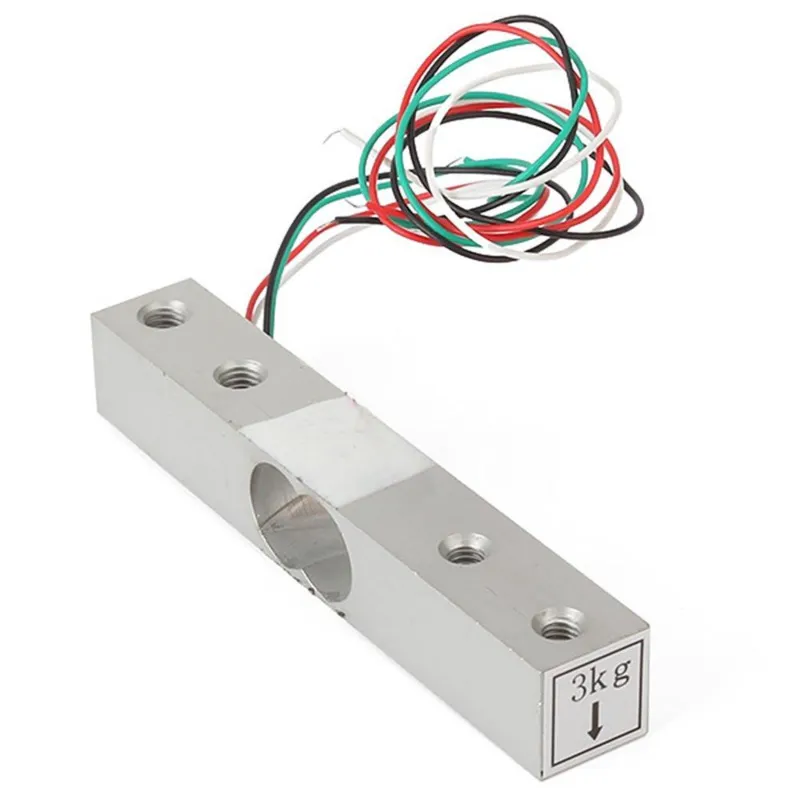 Capteur cellule de charge 3 kg YZC-131 avec câblage - pour pesée numérique