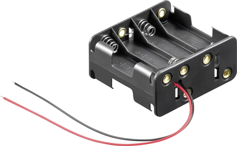 Porte-piles 8x AA (Back-to-Back 12 V)