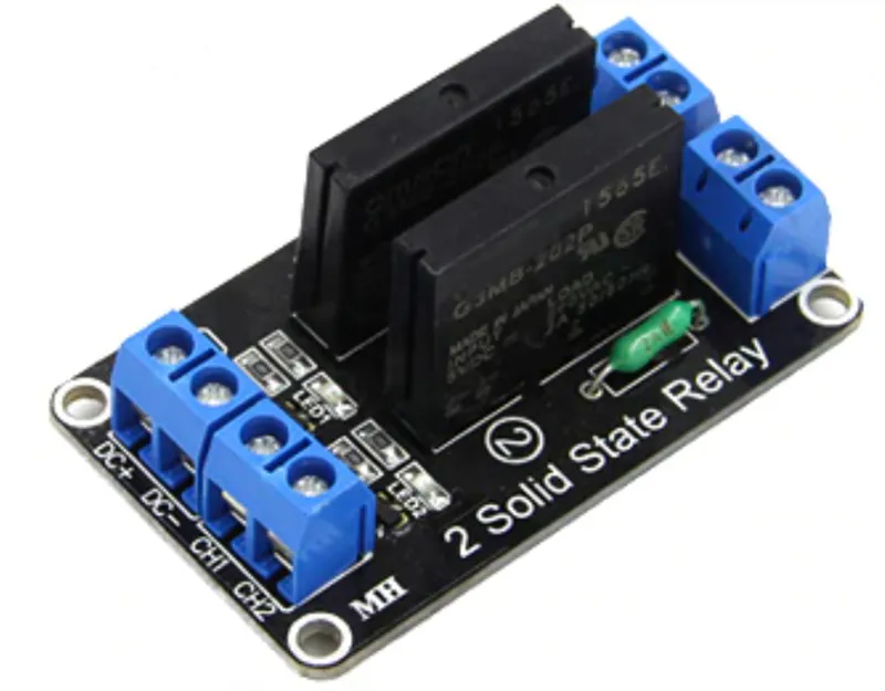 Module relais à état solide 5V | 2 canaux (OMRON G3MB-202P)