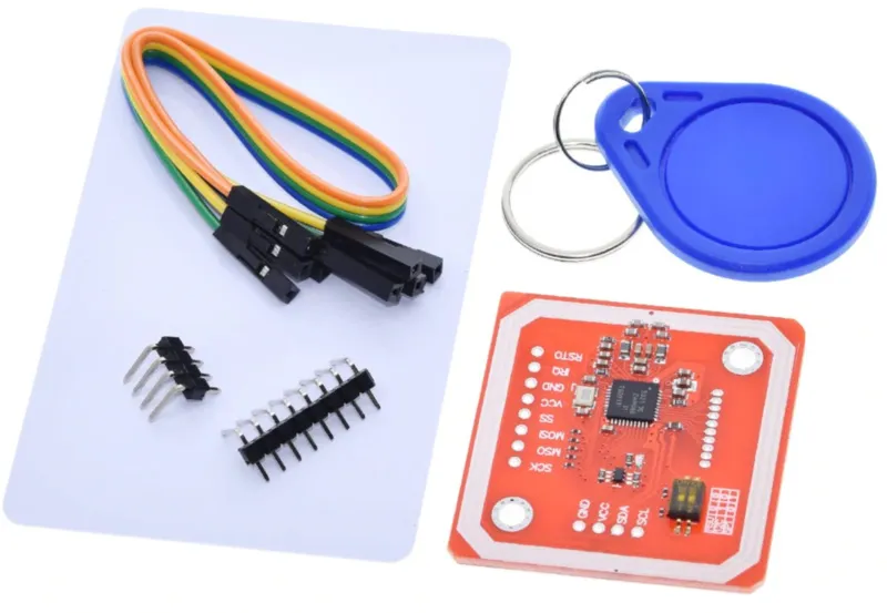 Kit RFID NFC PN532 avec carte S50 et porte-clés S50