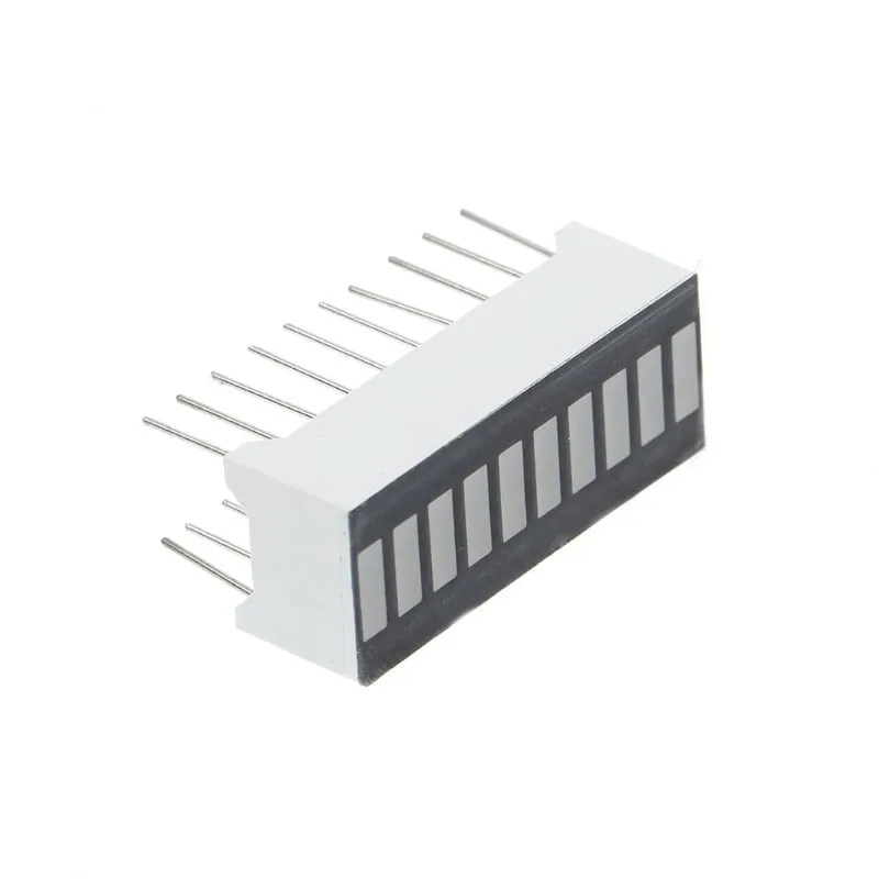 Barre LED 10 segments Rouge