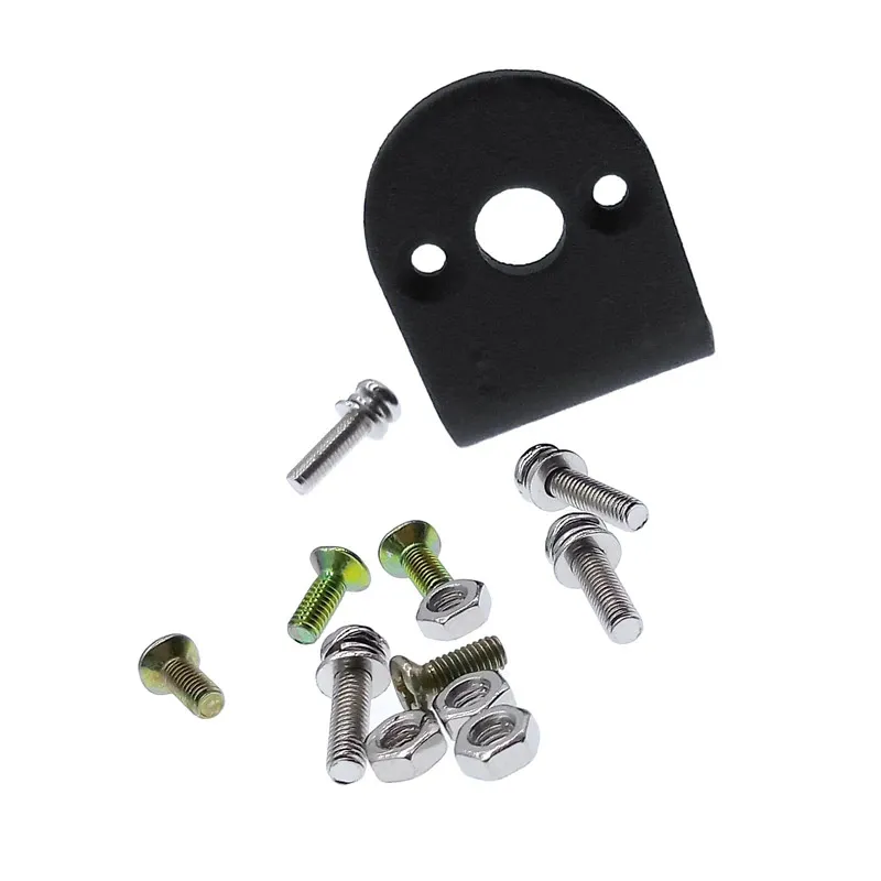 Support de moteur réducteur en aluminium 25mm avec 6 vis
