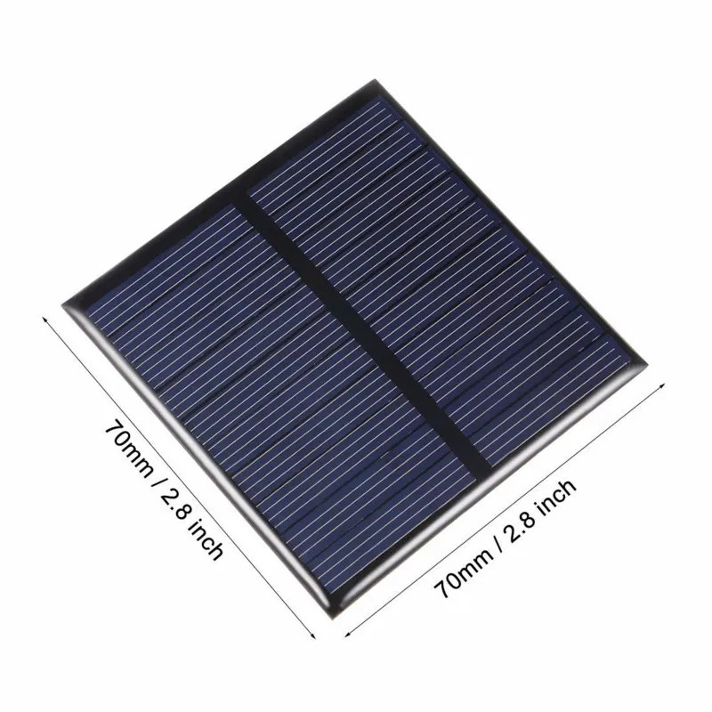 Mini panneau solaire 70x70mm époxy