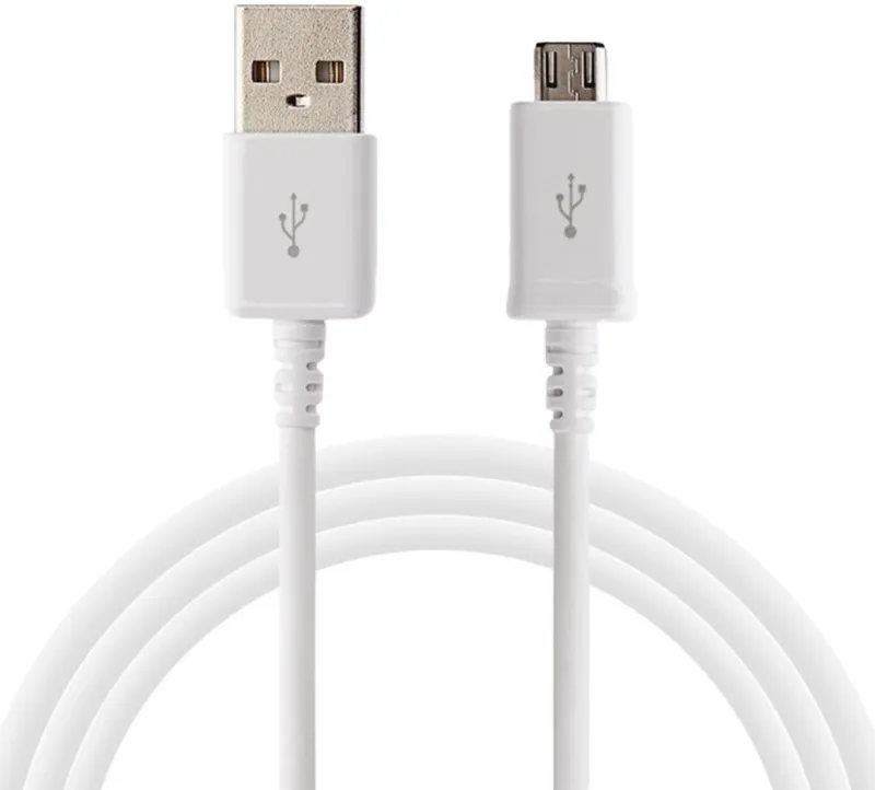 Câble USB-A vers Micro-USB 1 mètre Blanc