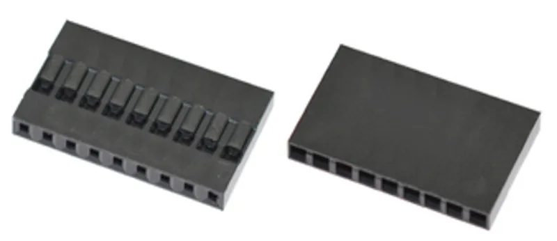 Connecteur à broches 9P en boîtier plastique Dupont 2.54mm