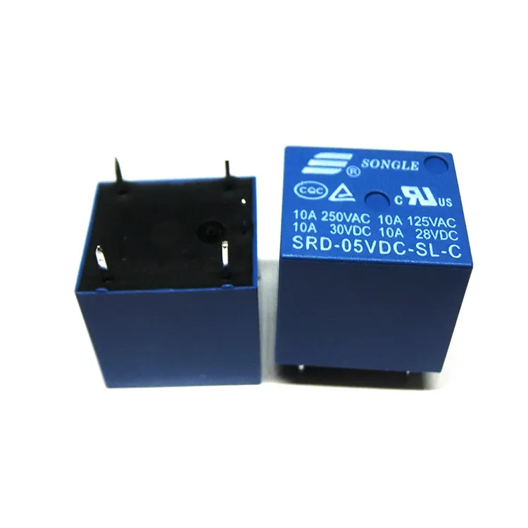 Relais SRD-05VDC-SL-C 5pins  10A 5V