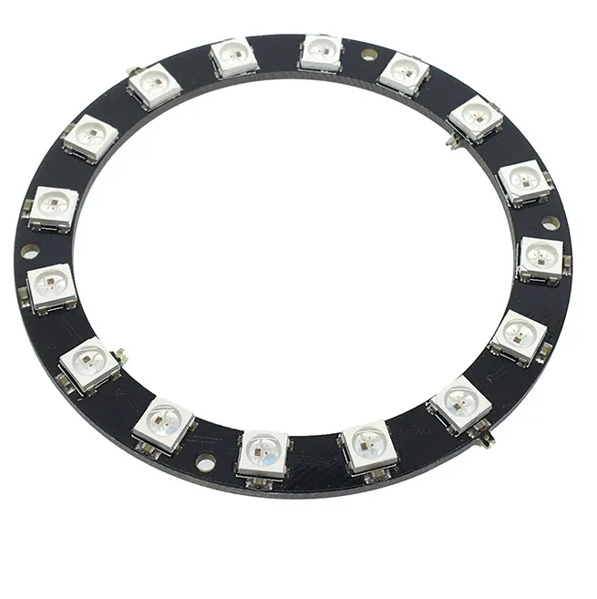 LED RGB 16 bits WS2812b circulaire (Neopixel)
