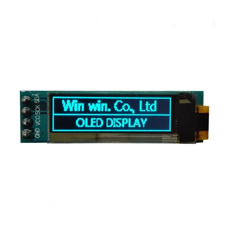 Mini écran OLED bleu 0.91 inch 128x32 I2C