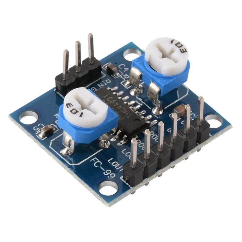 Carte amplificateur numérique PAM8406 5Wx2 avec potentiomètre de volume