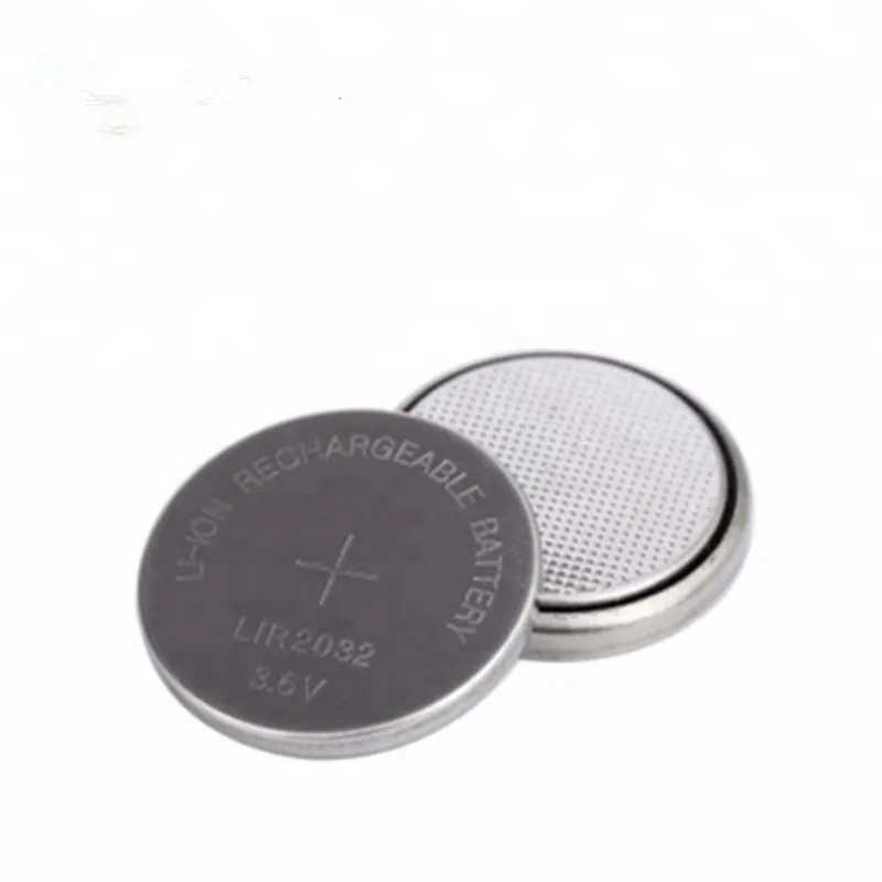 Pile bouton rechargeable LIR2032 3,6 V