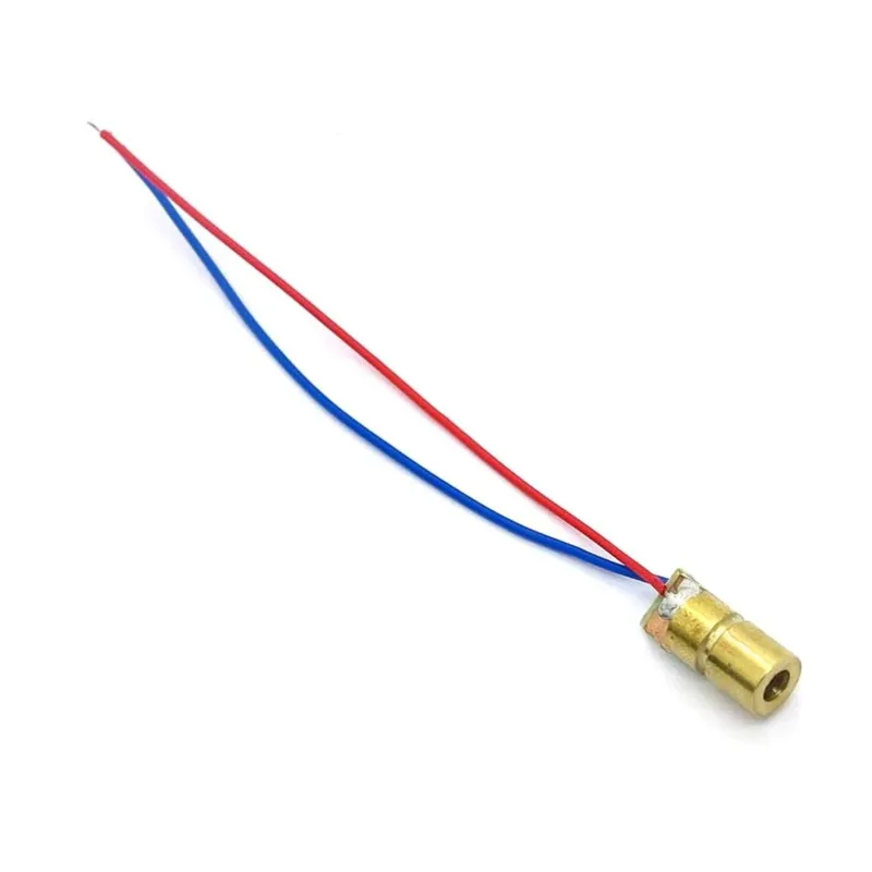 Diode laser 5v laser rouge 650nm 5mW tête en cuivre