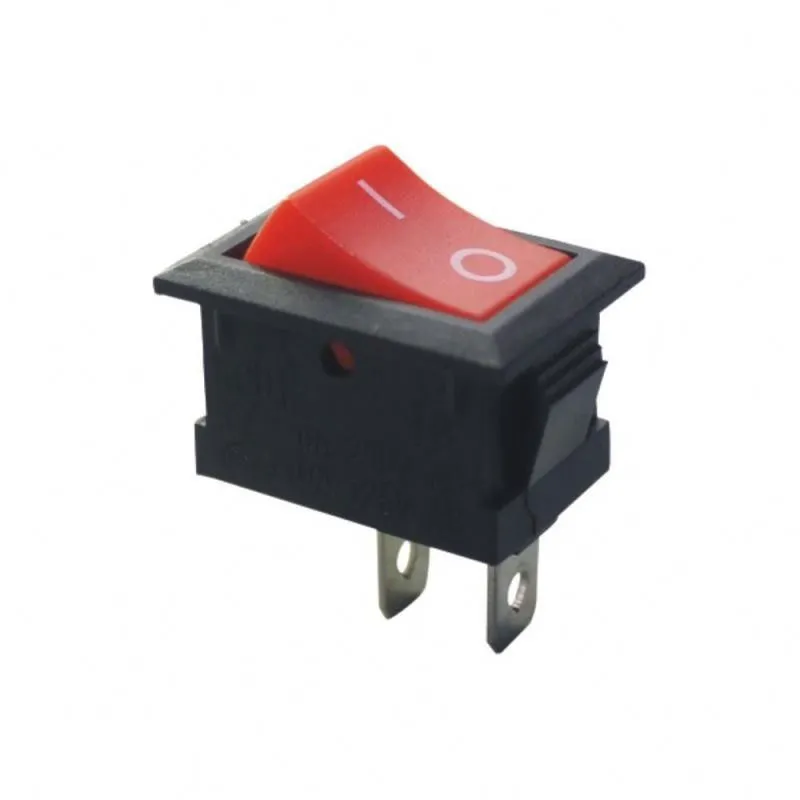 Interrupteur à bascule/ interrupteur à levier MARCHE/ARRÊT KCD1 - 6A/250V 2 broches