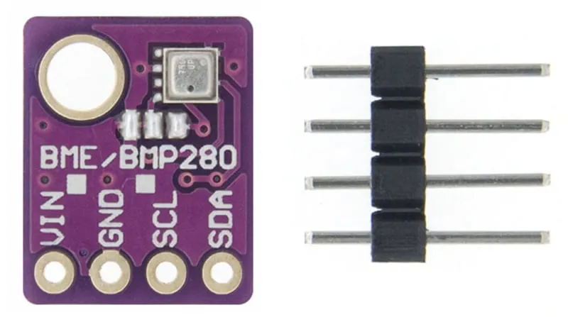 Capteur 3-en-1 Température, Humidité et Pression atmosphérique | 5V | I2C | Bosch BME280
