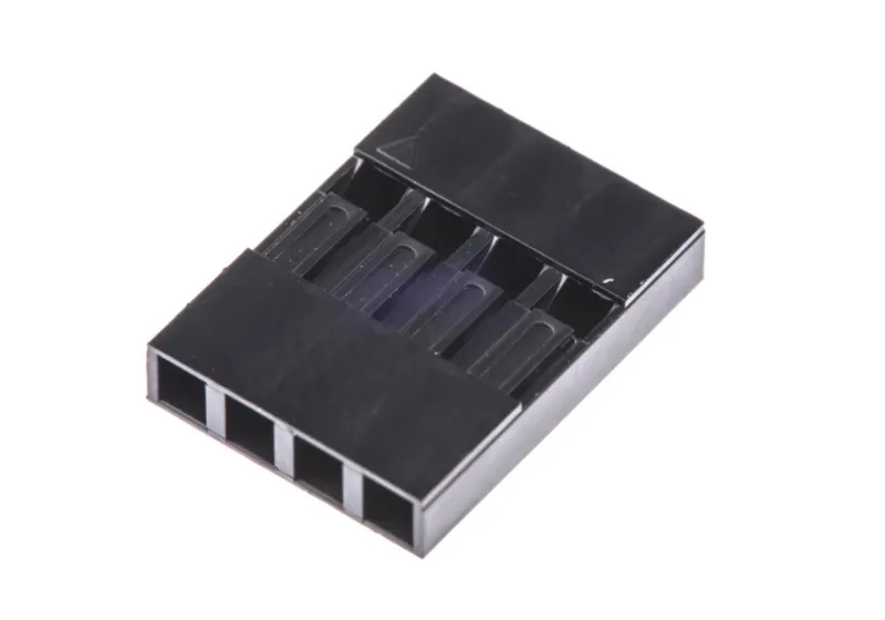 Connecteur à broches 4P Dupont en boîtier plastique 2.54mm