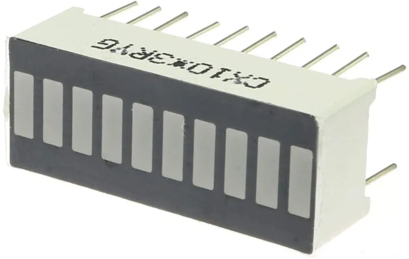 Barre LED 10 segments blanche